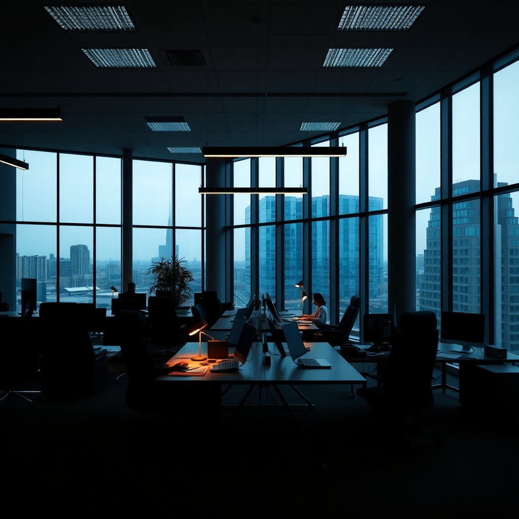 Modern corporate office